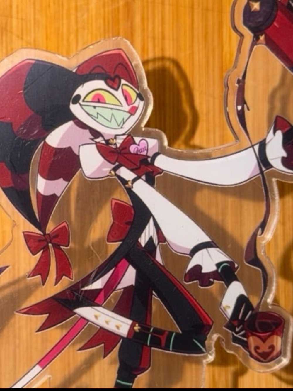 Helluva Boss Hazbin Hotel Fizzarolli maid cafe anime acrylic figure standee
